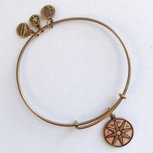 Alex and Ani Star of Venus Charm Bangle